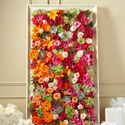 Fresh Picked Floral Wall –  Flowers By Van Brunt, Long Branch NJ