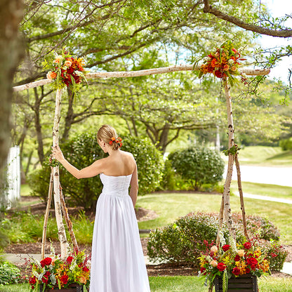 Arbor of Love Archway –  Flowers By Van Brunt, Long Branch NJ