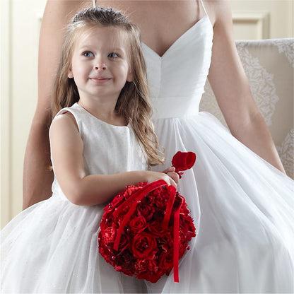 Pure at Heart Flower Girl Arrangement –  Flowers By Van Brunt, Long Branch NJ